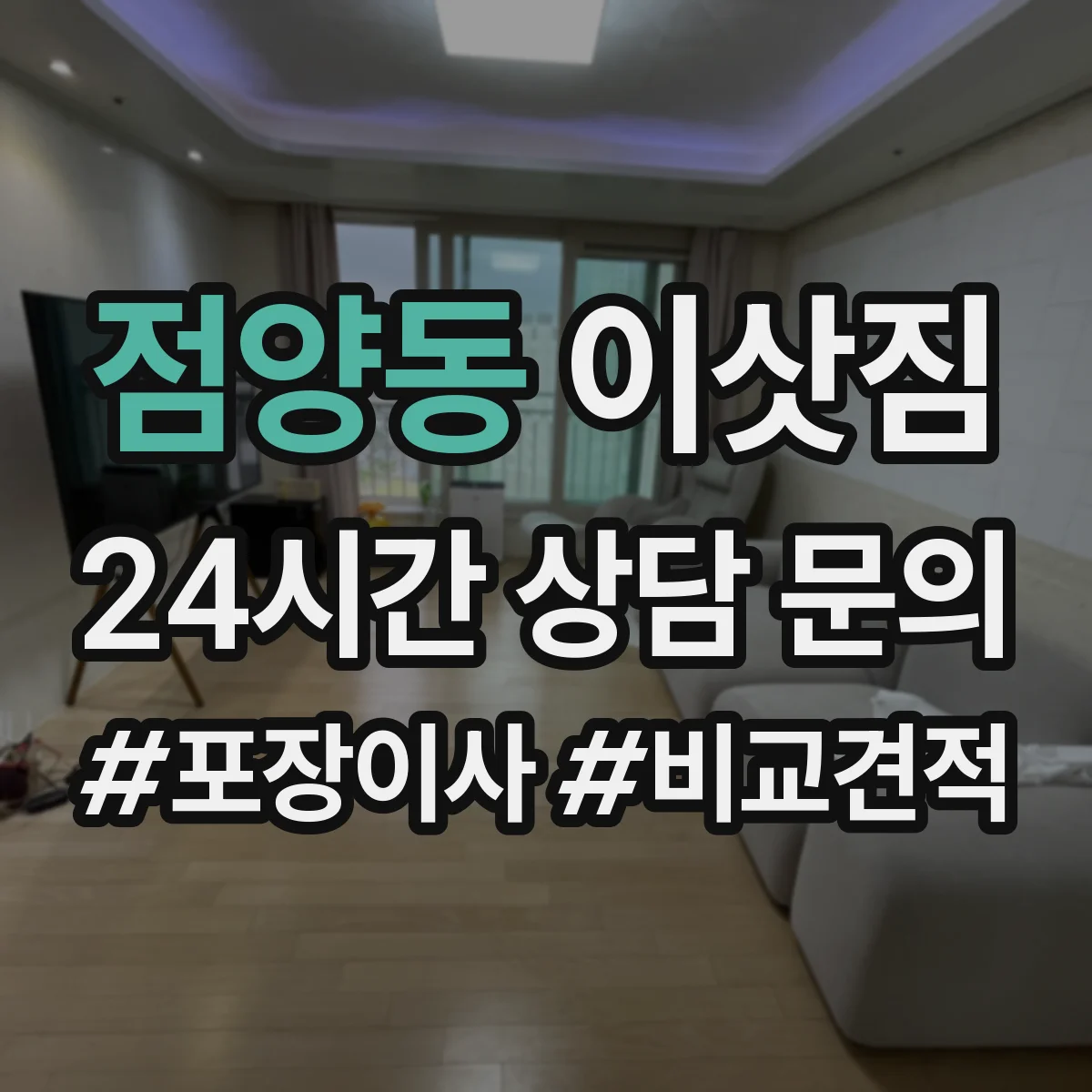 점양동 이삿짐