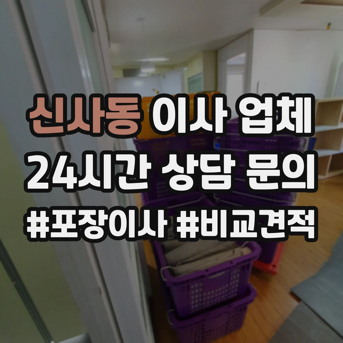 신사동 이사 업체