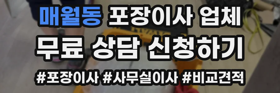 매월동 포장이사 업체