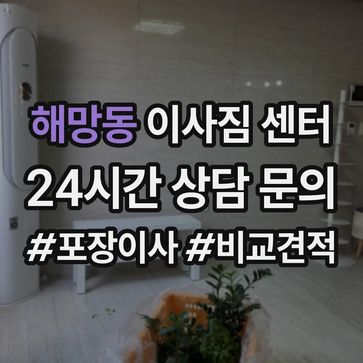 해망동 이사짐 센터