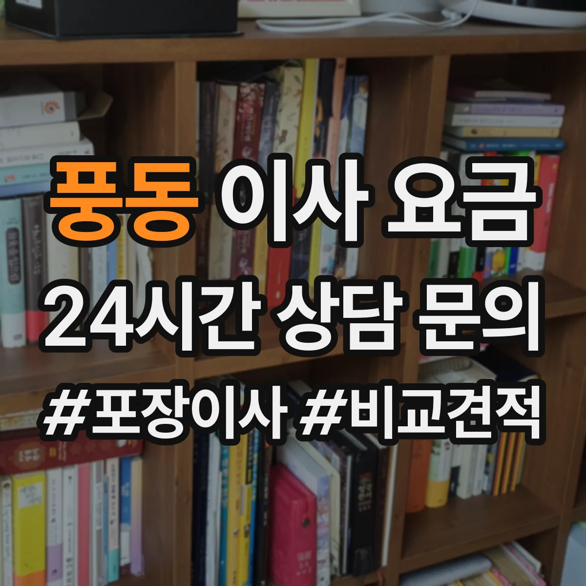 풍동 이사 요금