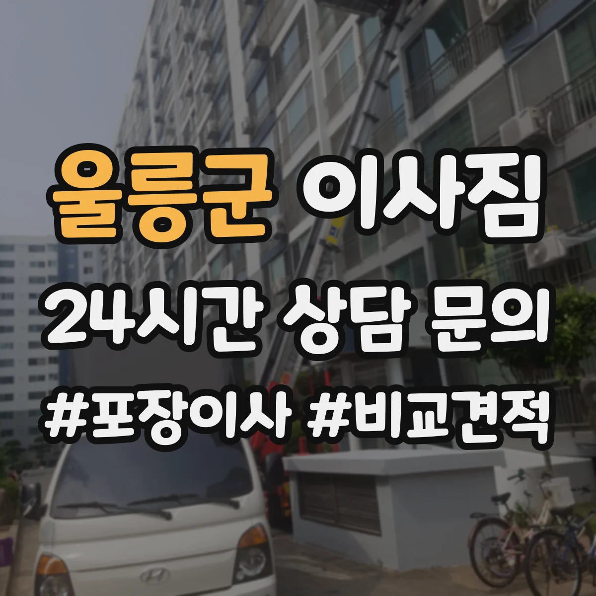울릉군 이사짐