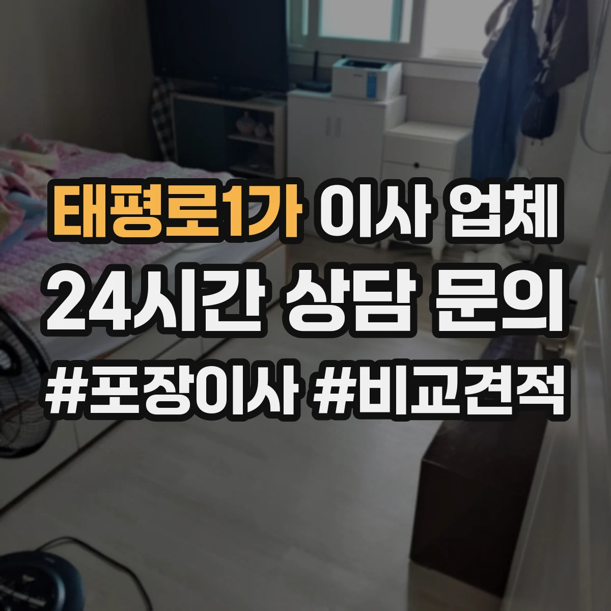 태평로1가 이사 업체
