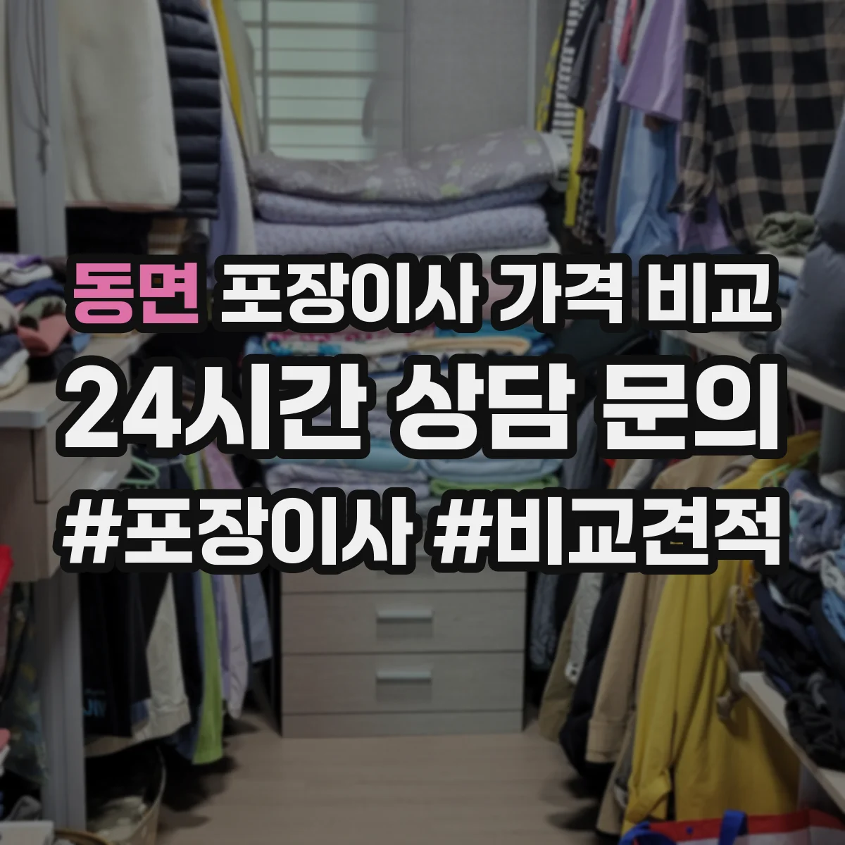 동면 포장이사 가격 비교