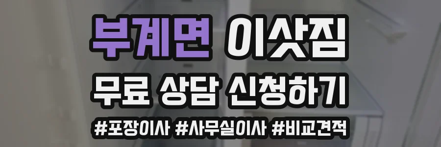 부계면 이삿짐
