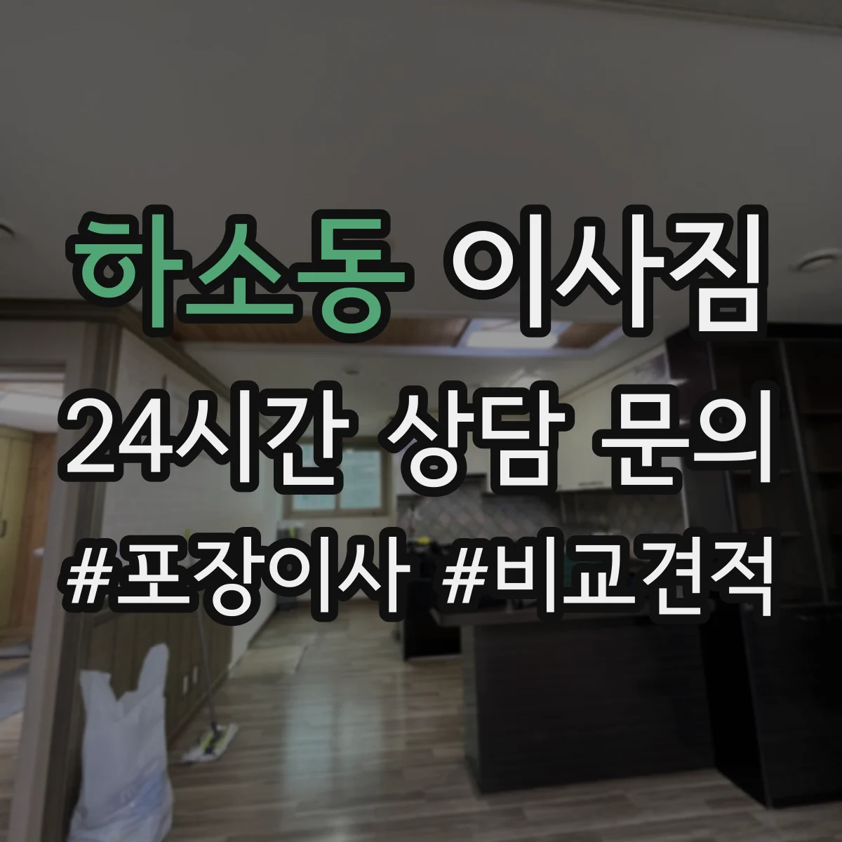 하소동 이사짐