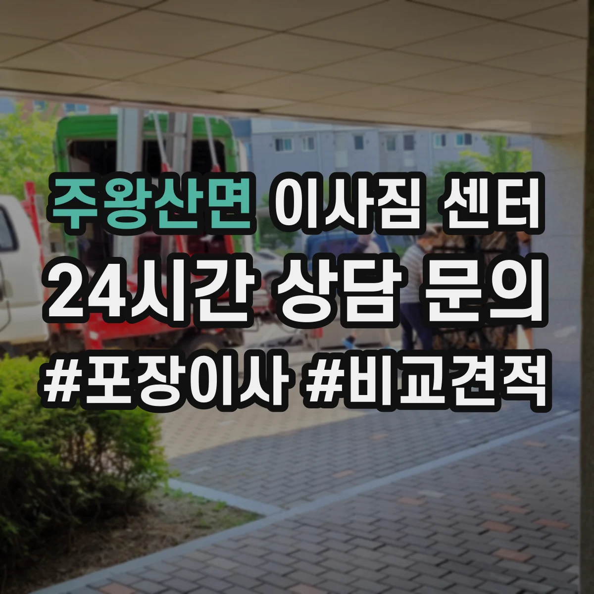 주왕산면 이사짐 센터