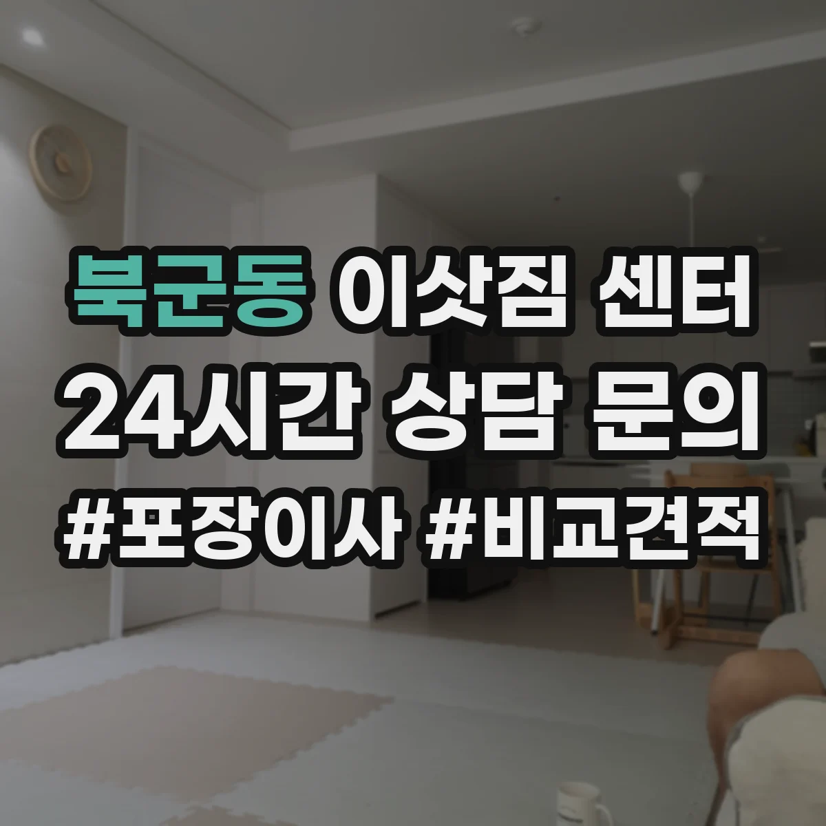 북군동 이삿짐 센터