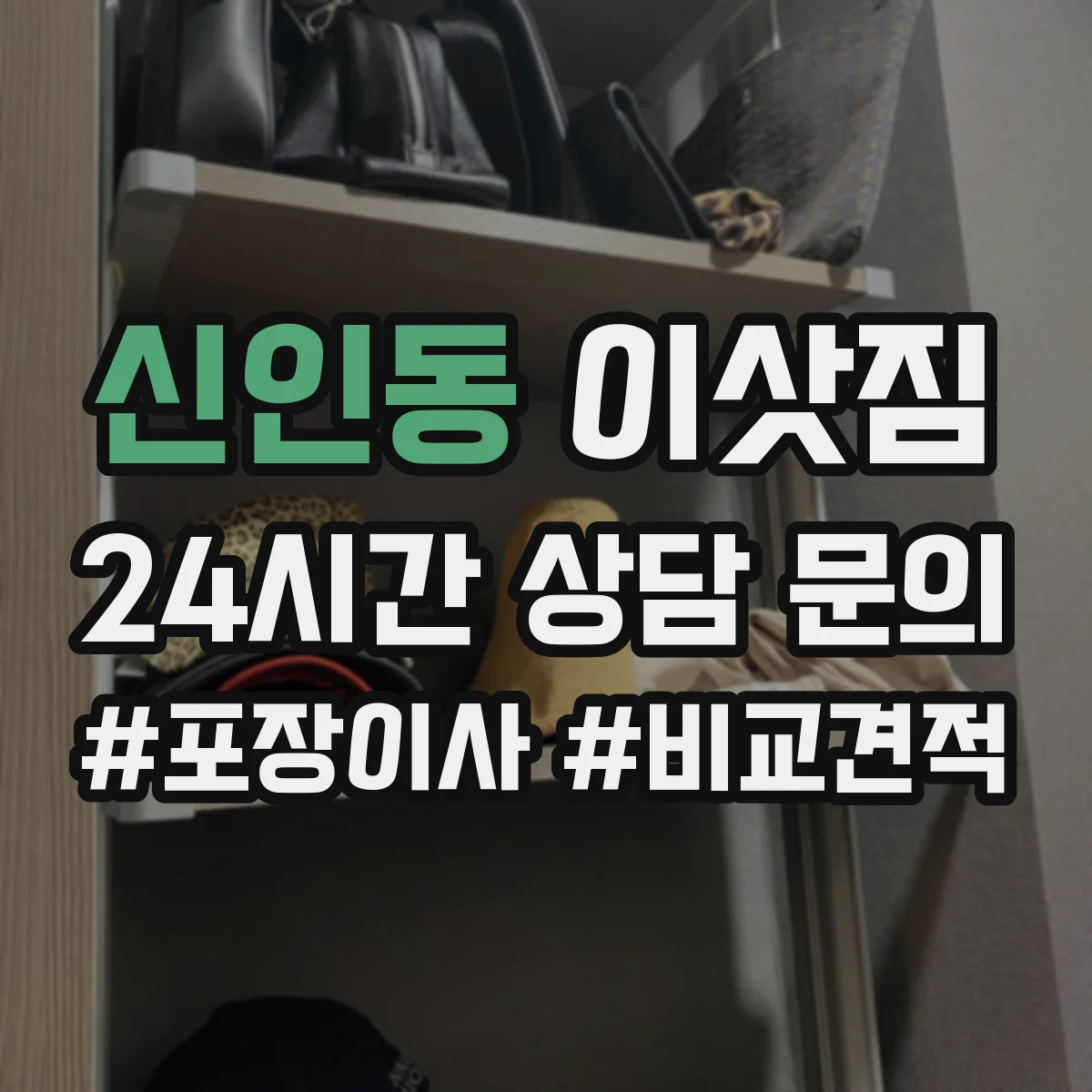 신인동 이삿짐