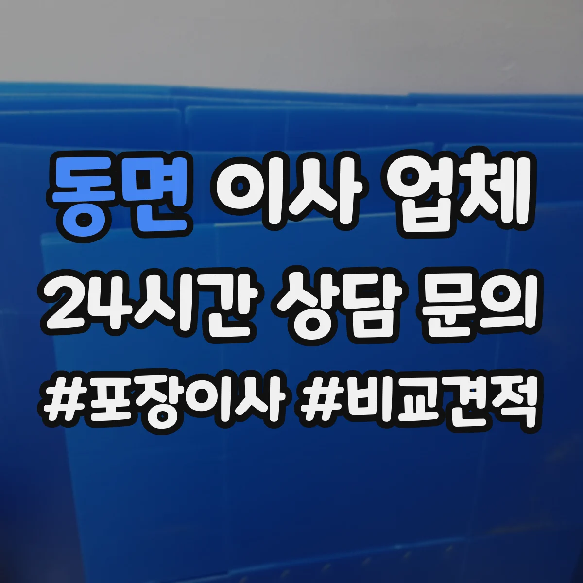 동면 이사 업체