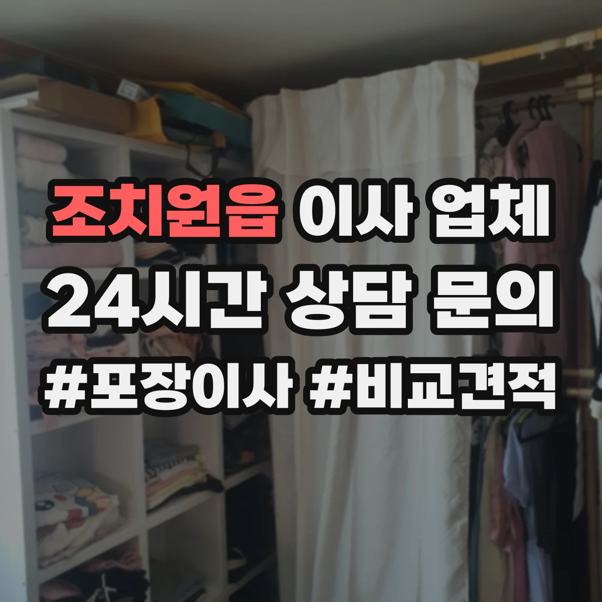 조치원읍 이사 업체