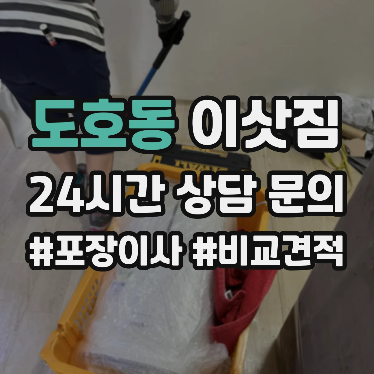 도호동 이삿짐