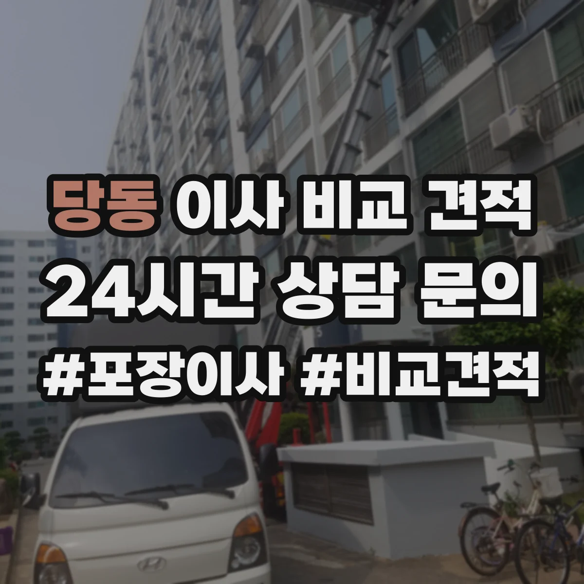 당동 이사 비교 견적