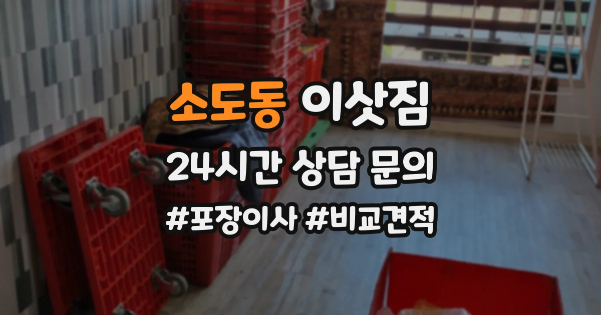 소도동 이삿짐