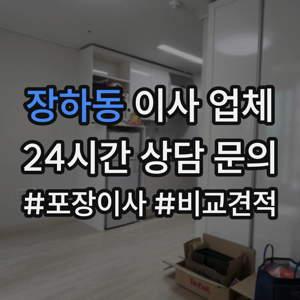장하동 이사 업체