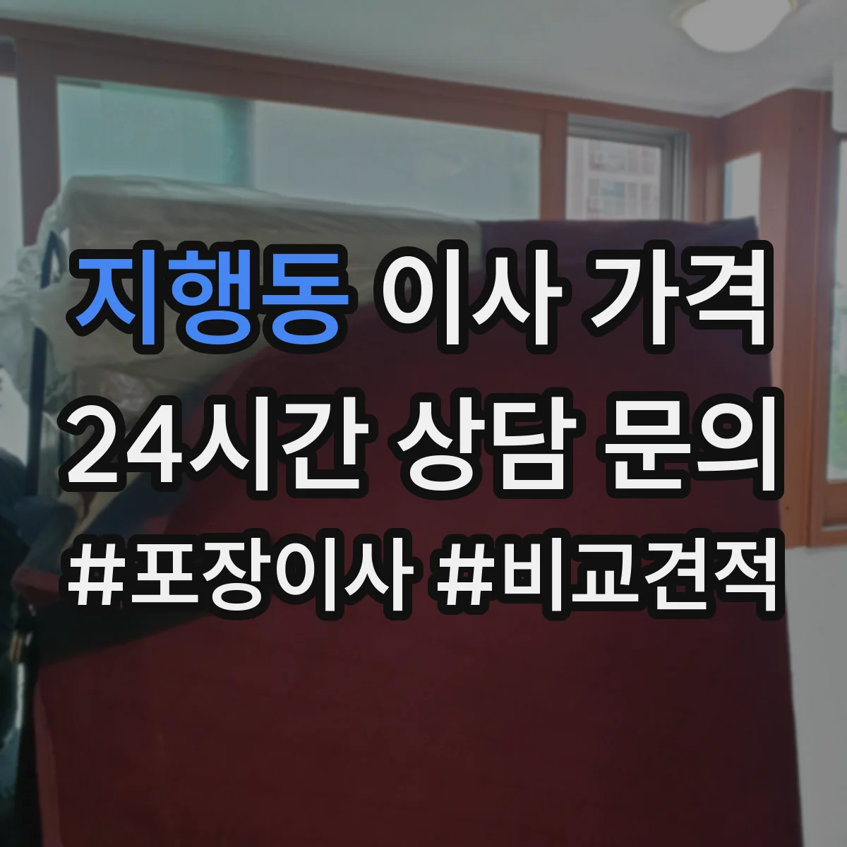 지행동 이사 가격
