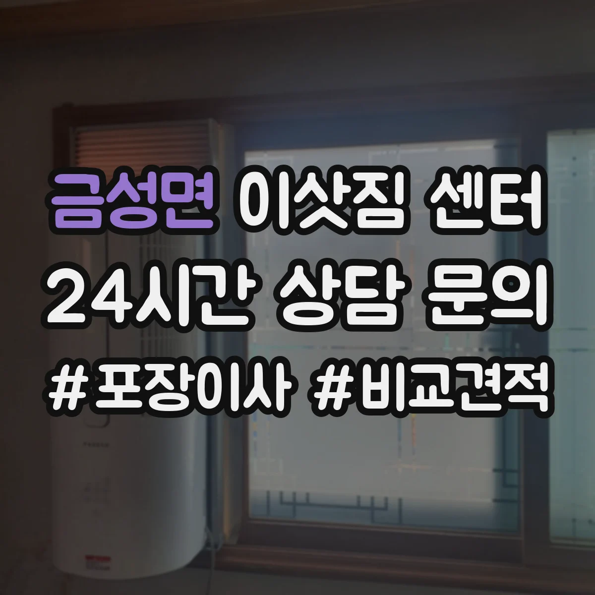 금성면 이삿짐 센터