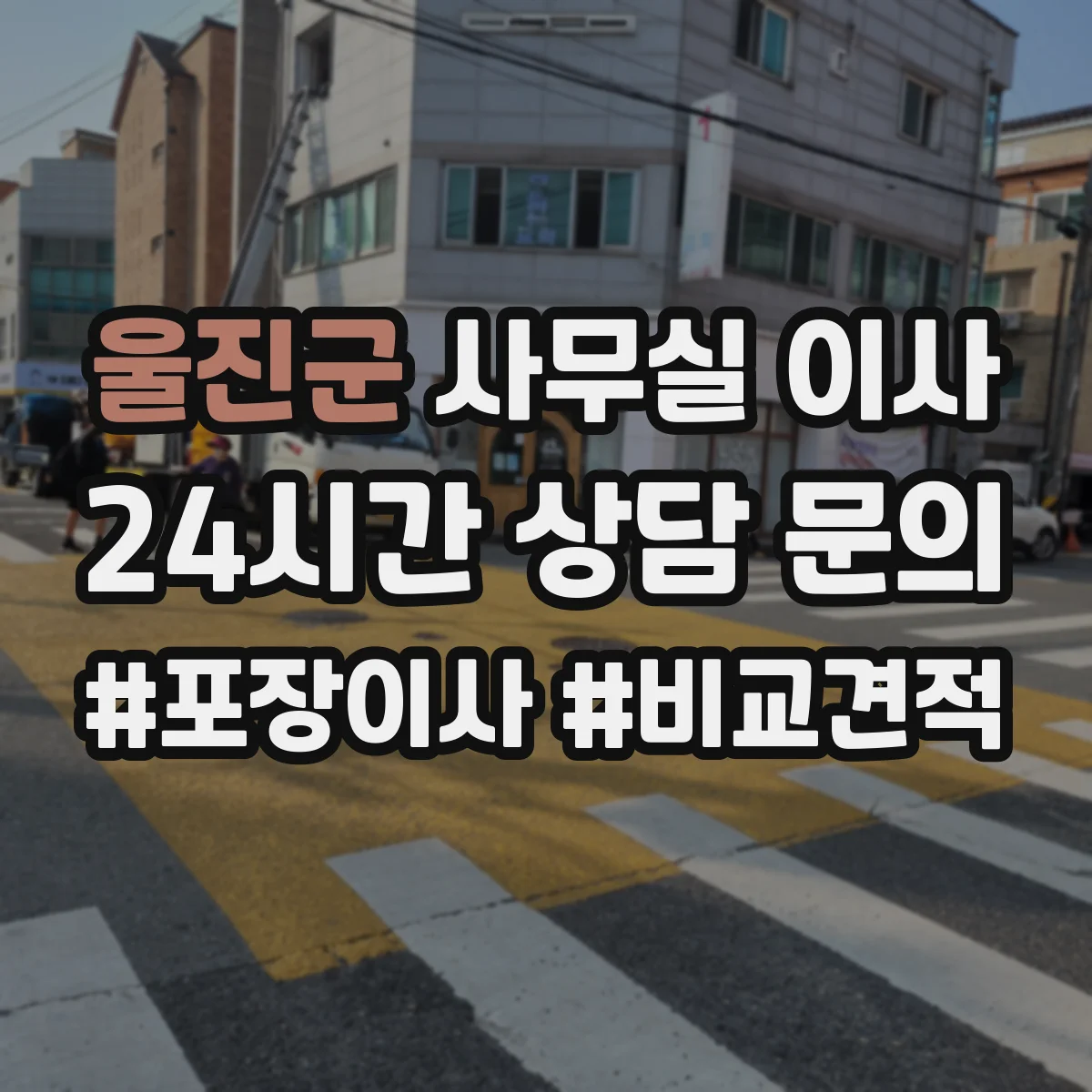 울진군 사무실 이사