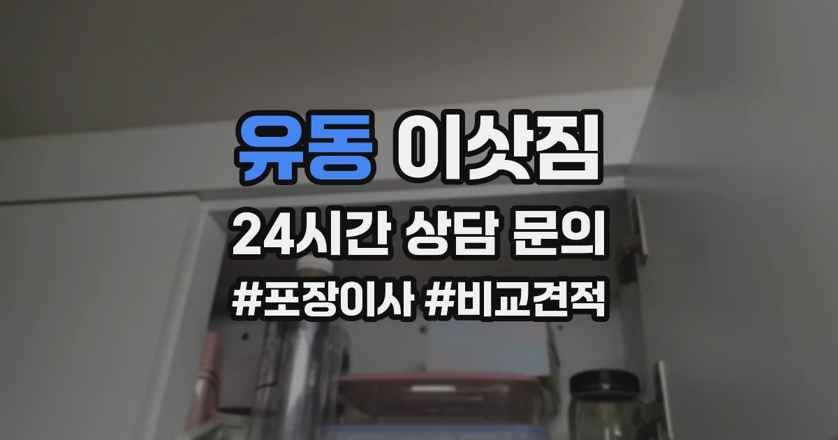 유동 이삿짐