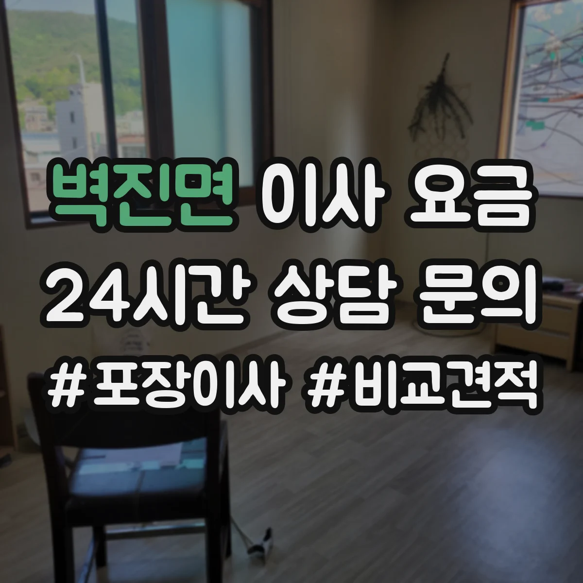 벽진면 이사 요금