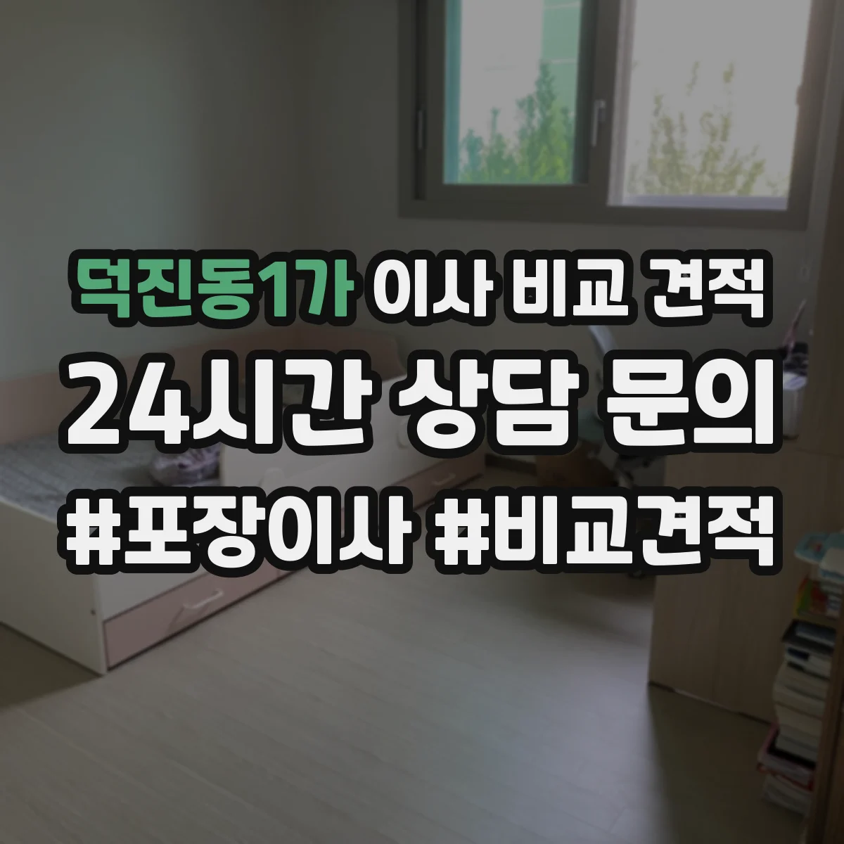덕진동1가 이사 비교 견적
