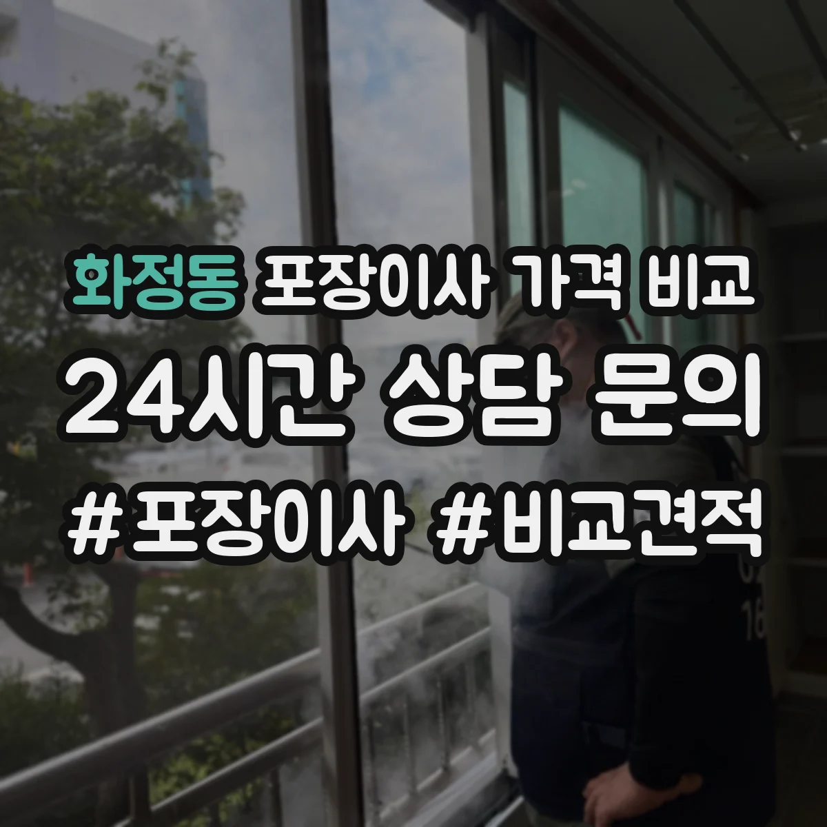 화정동 포장이사 가격 비교