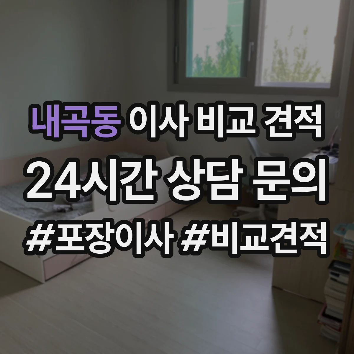 내곡동 이사 비교 견적