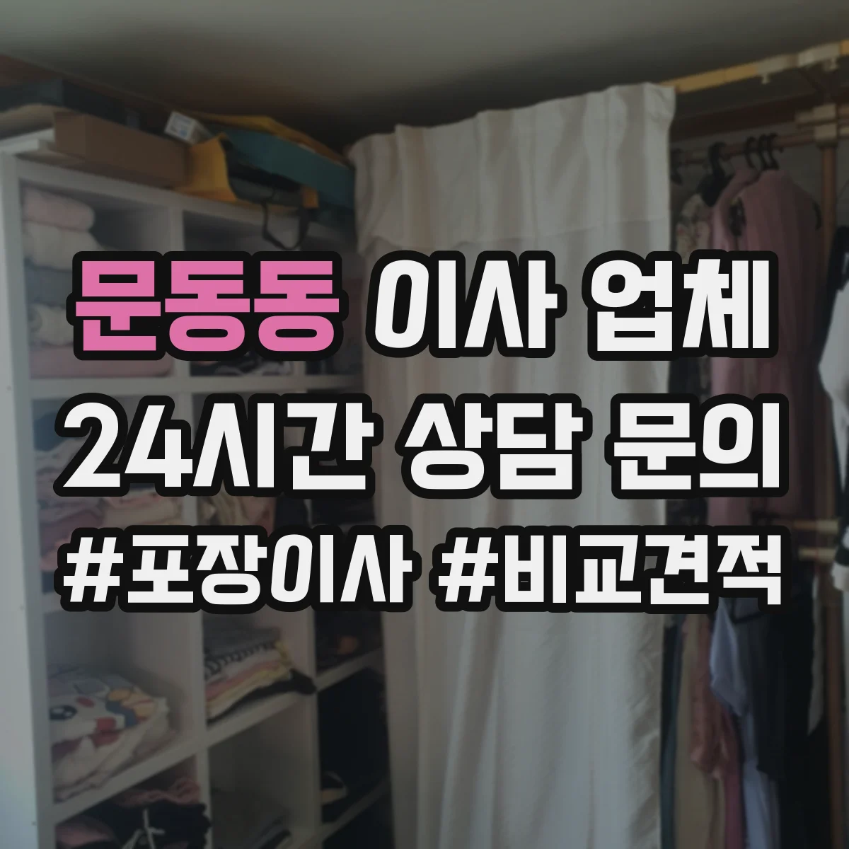 문동동 이사 업체