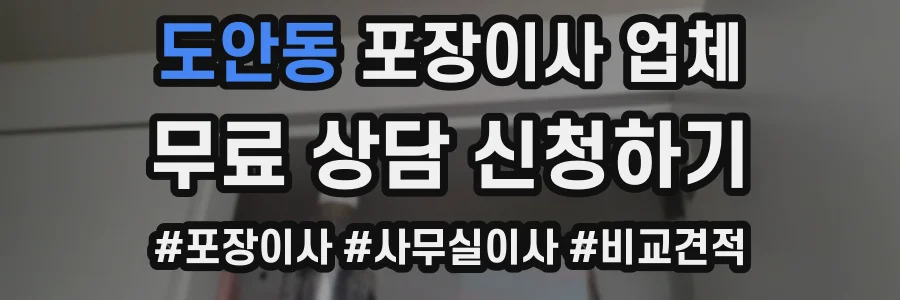 도안동 포장이사 업체