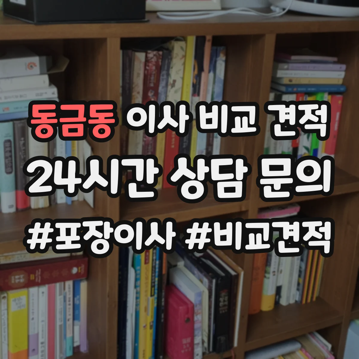동금동 이사 비교 견적
