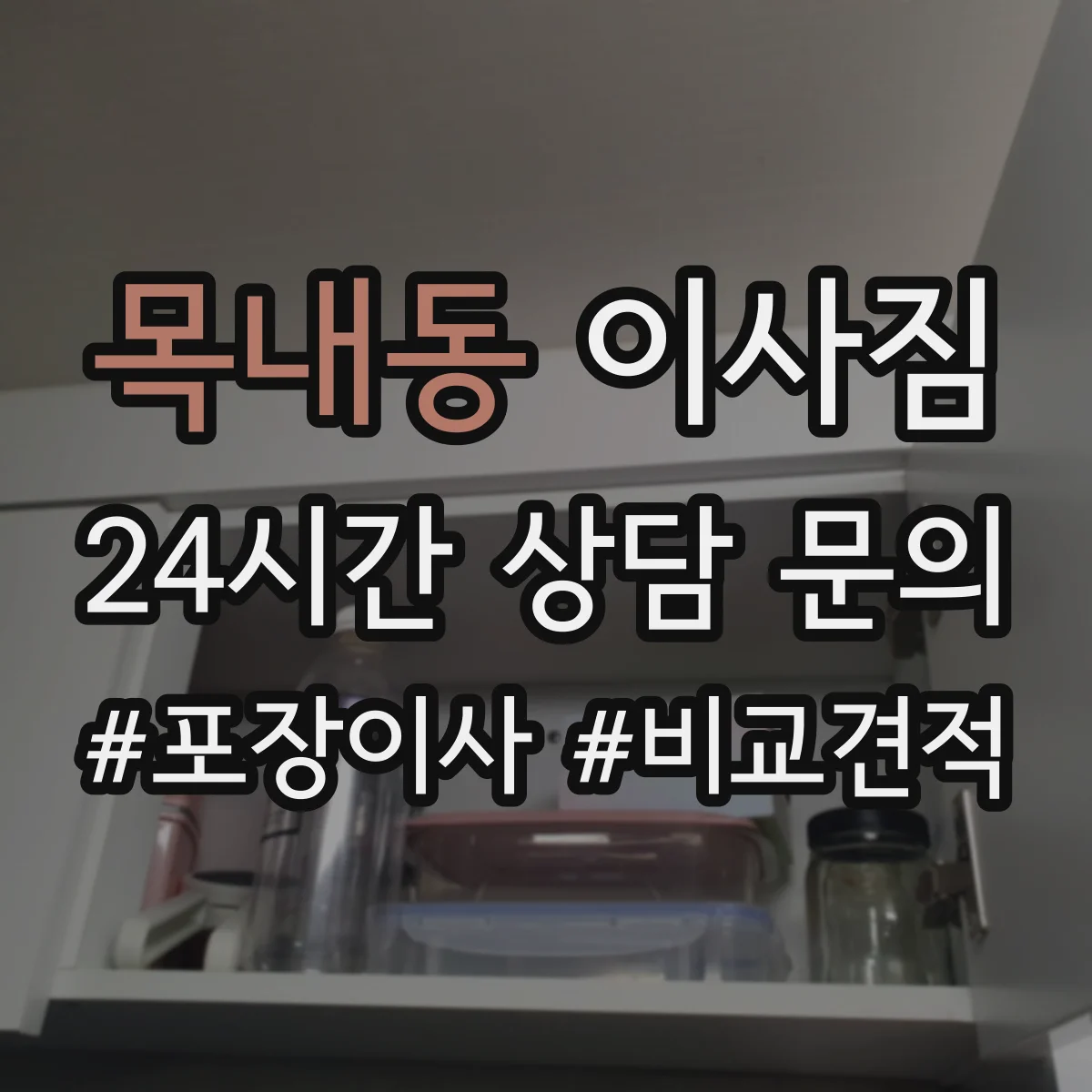 목내동 이사짐