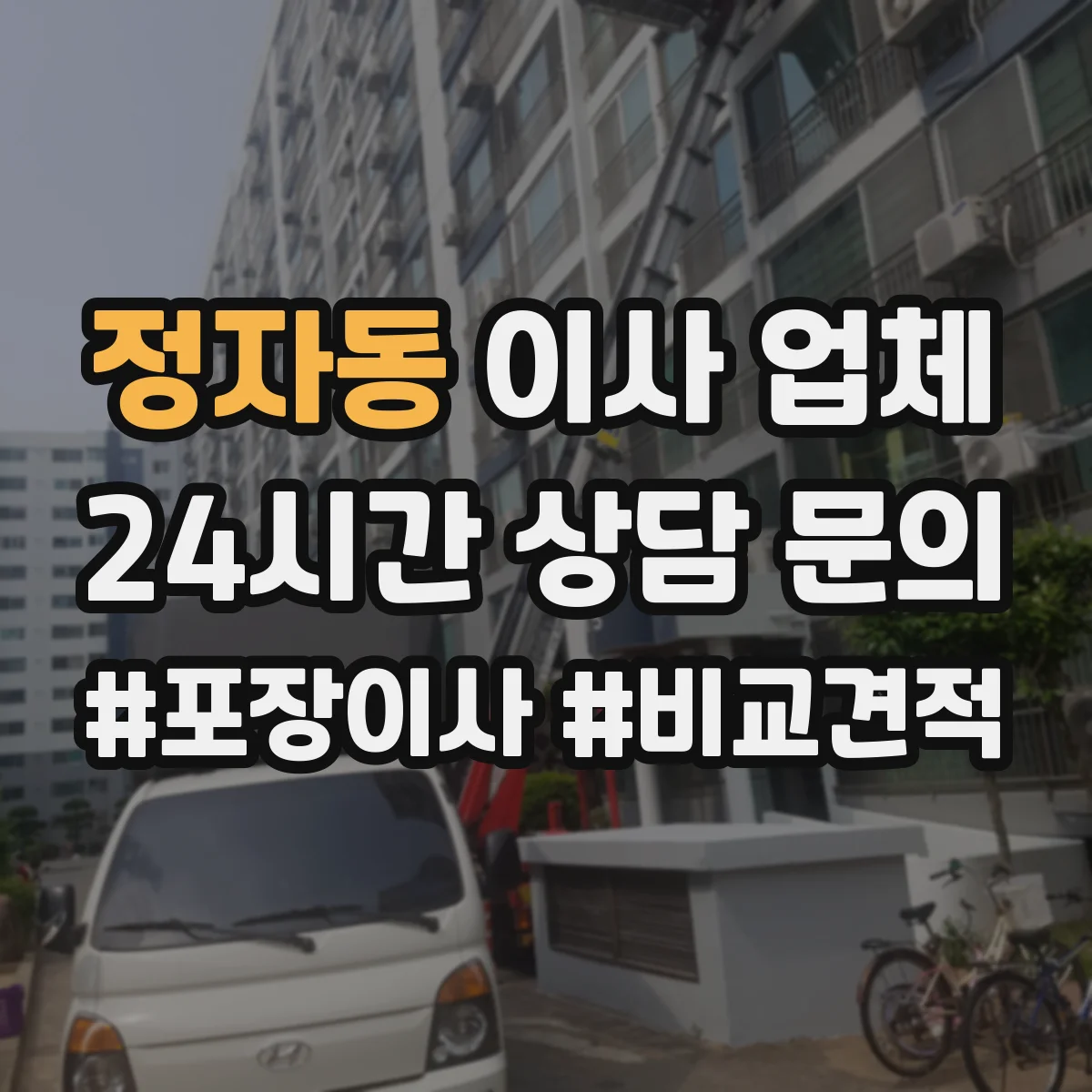 정자동 이사 업체