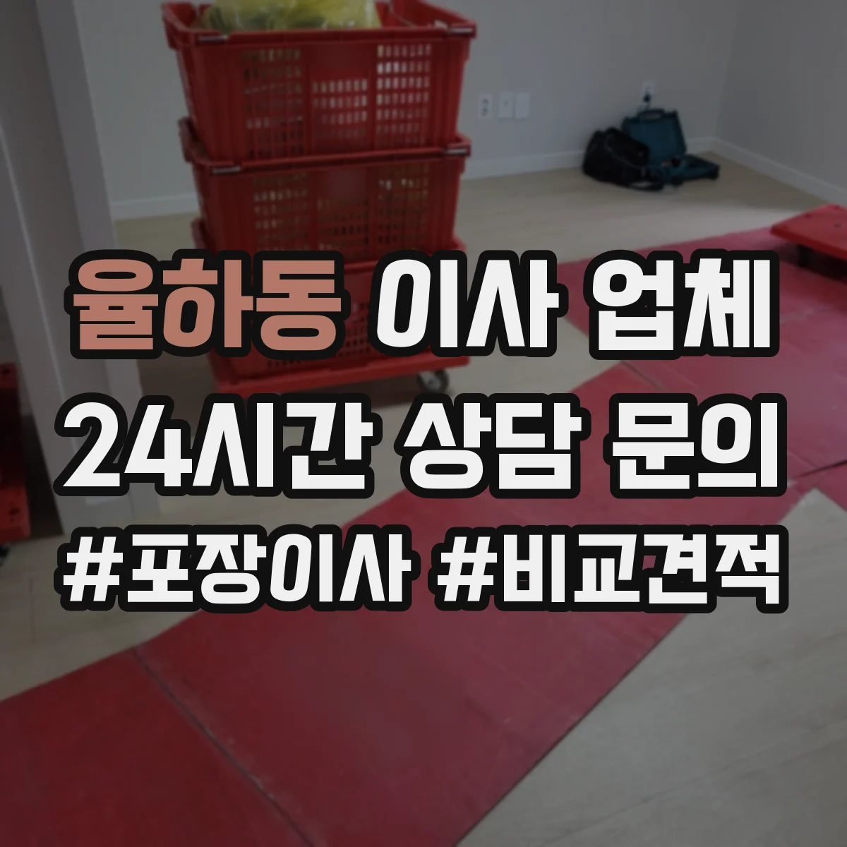 율하동 이사 업체