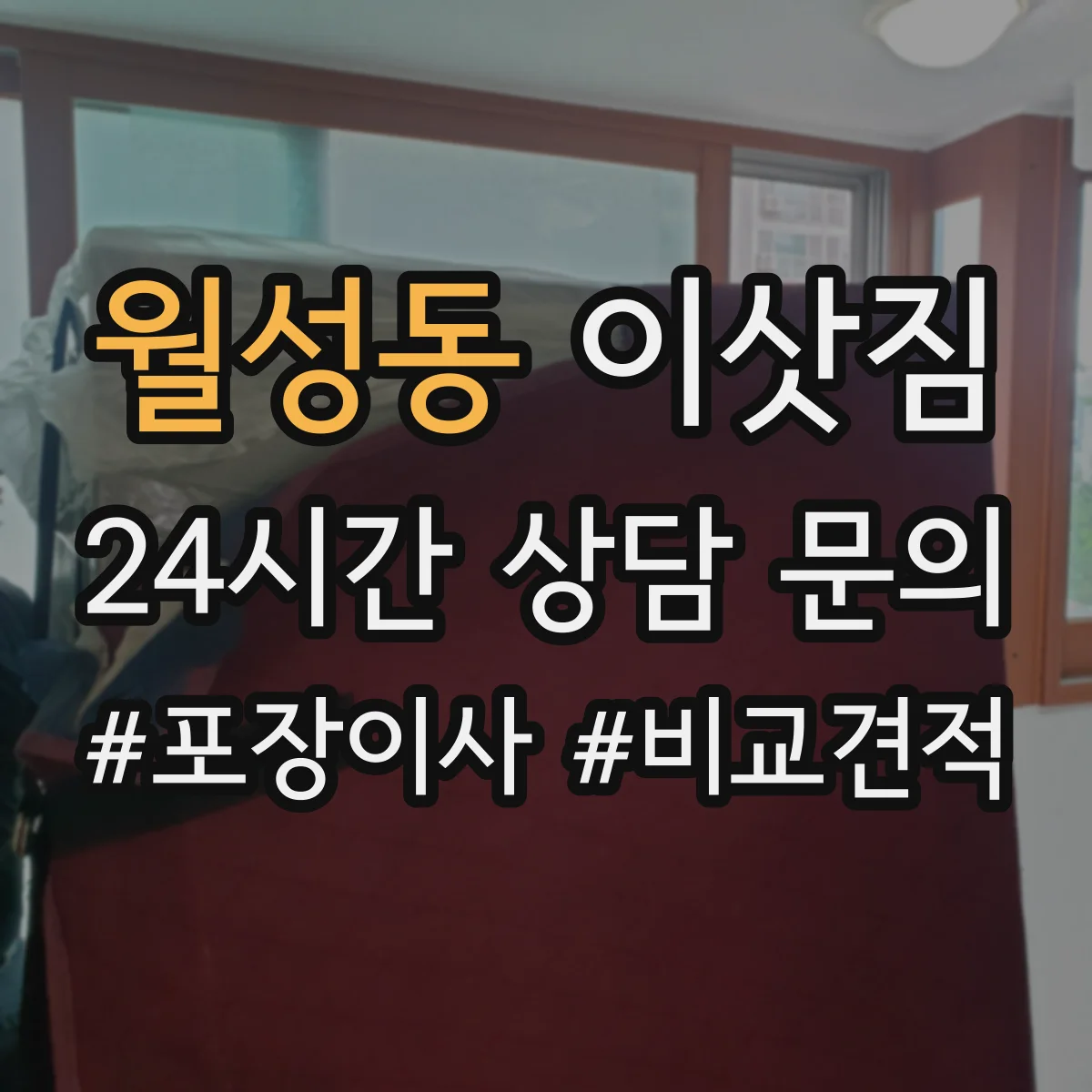 월성동 이삿짐