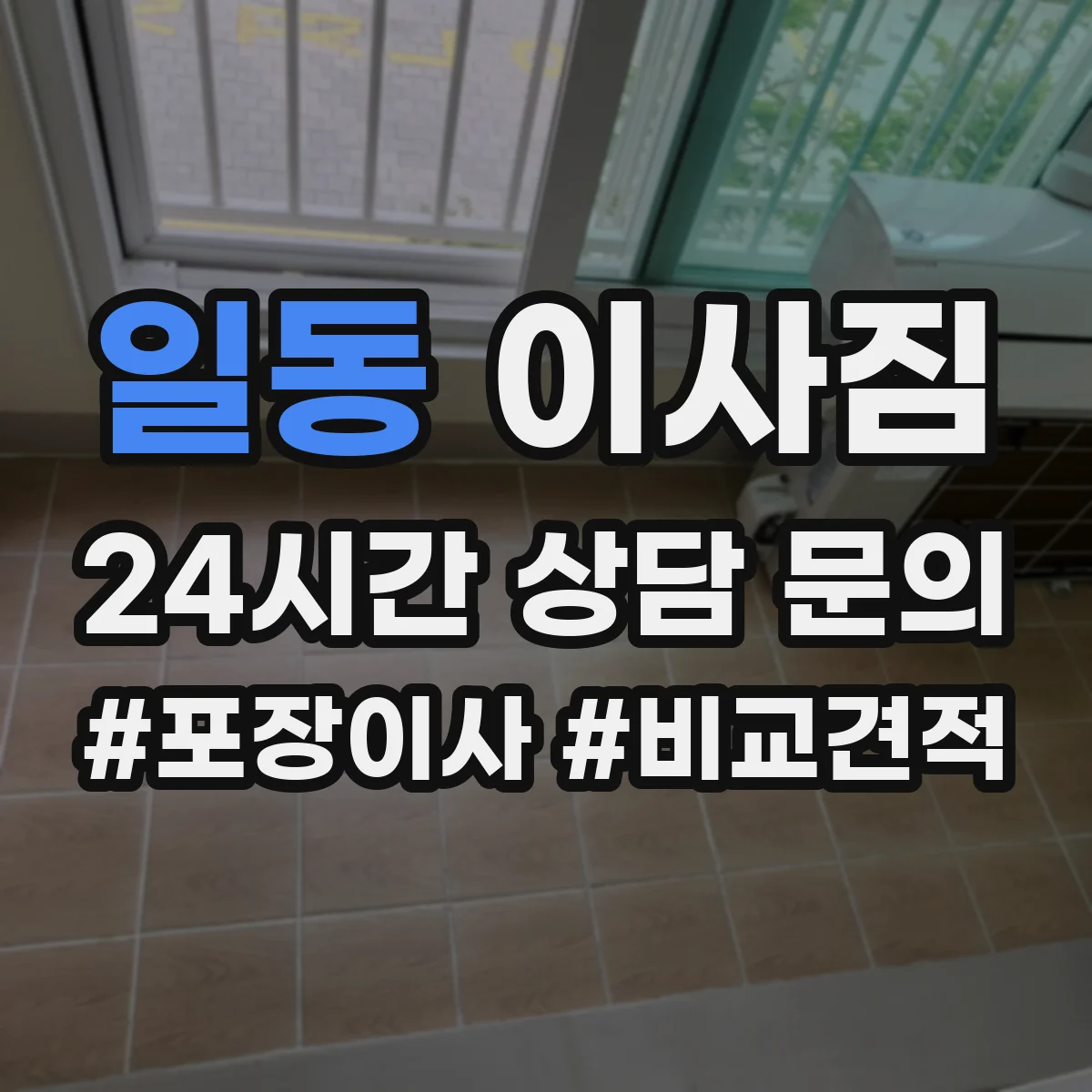 일동 이사짐