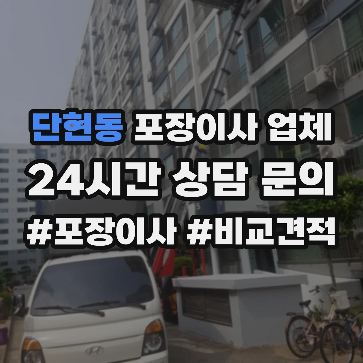 단현동 포장이사 업체