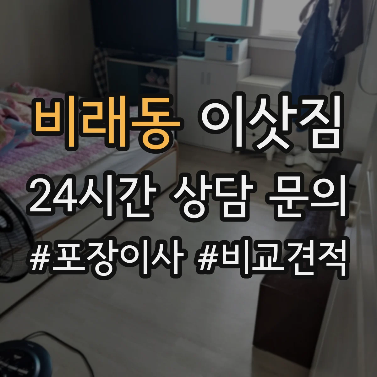 비래동 이삿짐
