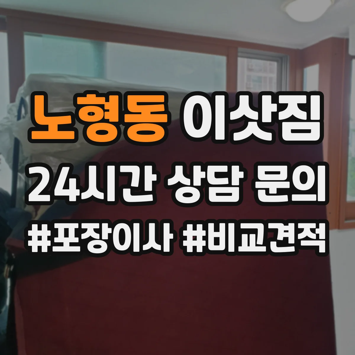 노형동 이삿짐