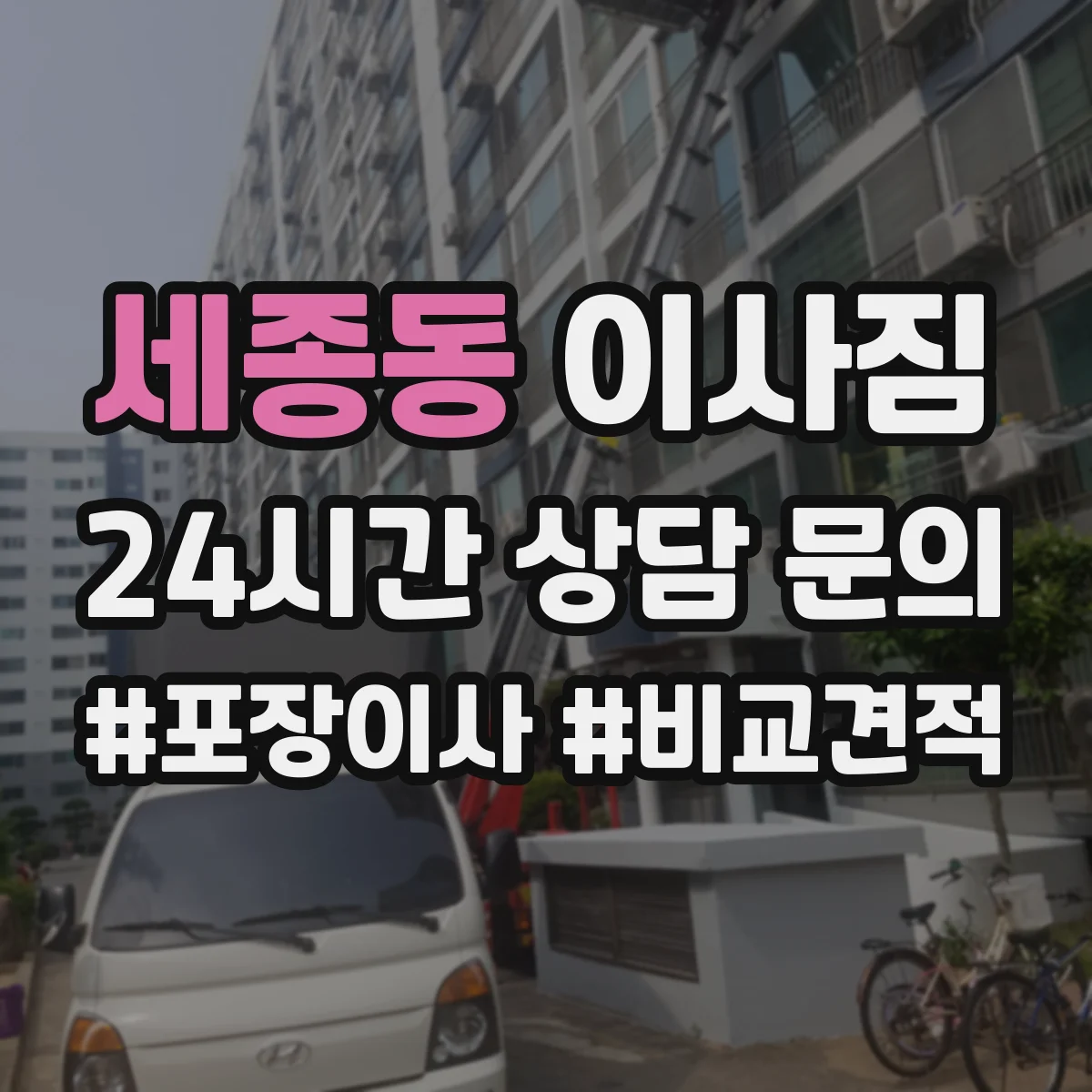 세종동 이사짐