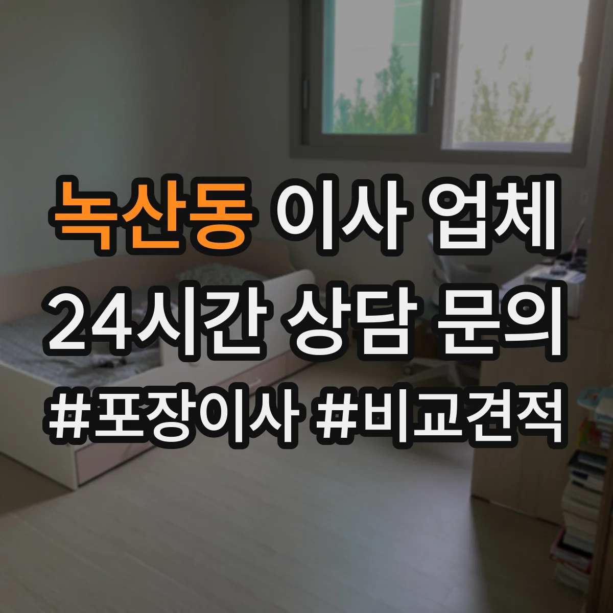 녹산동 이사 업체