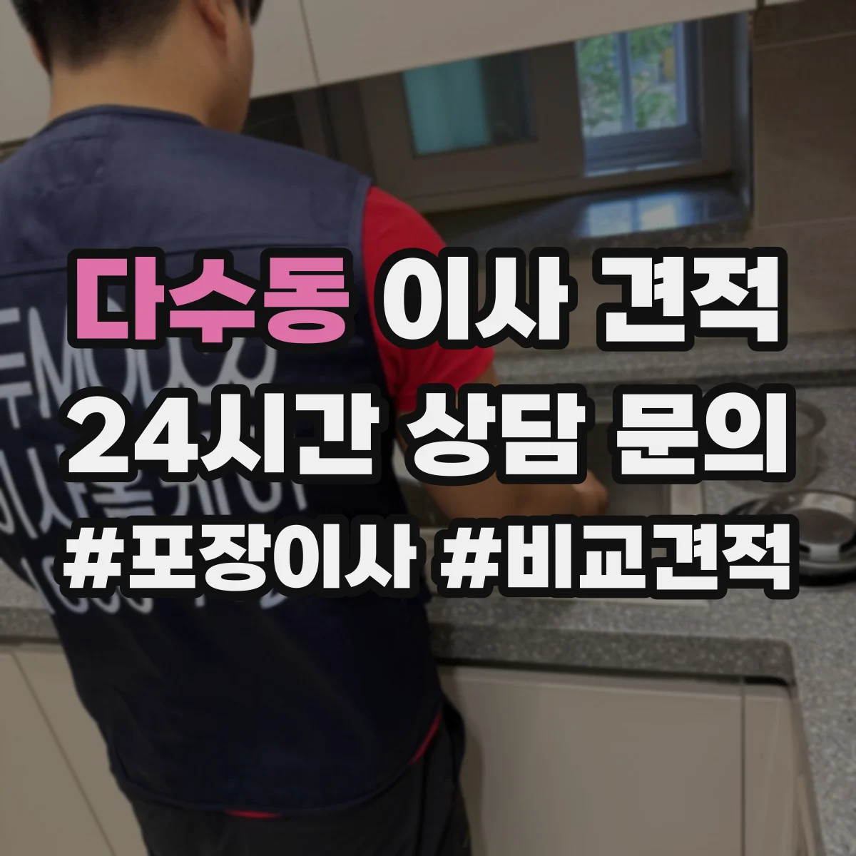 다수동 이사 견적