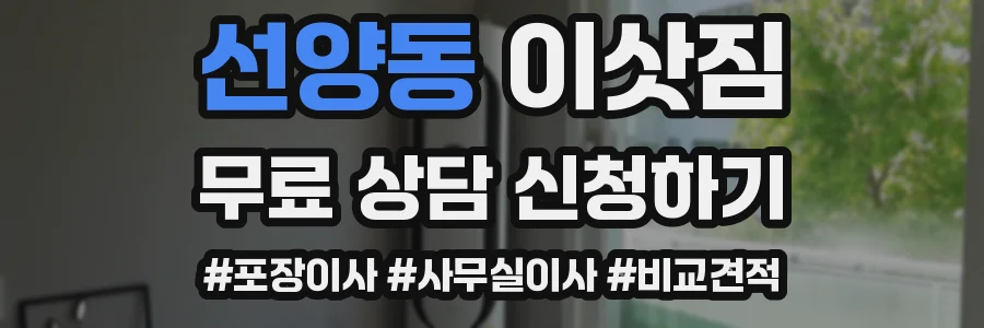 선양동 이삿짐