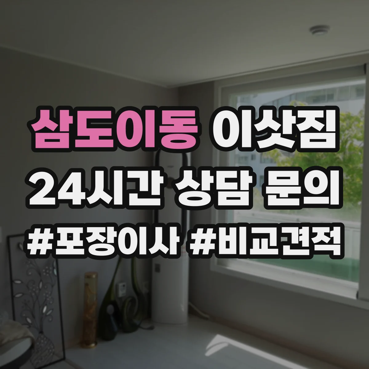 삼도이동 이삿짐