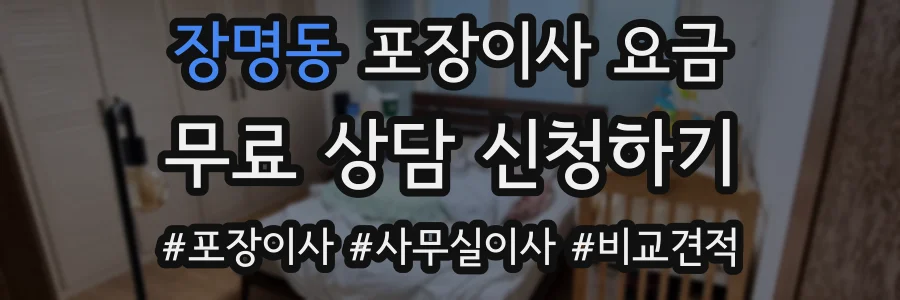 장명동 포장이사 요금