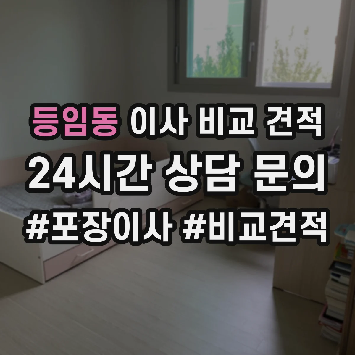 등임동 이사 비교 견적