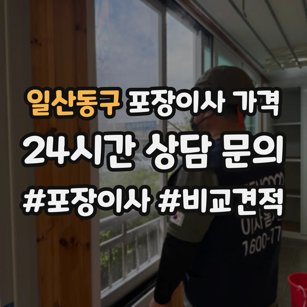 일산동구 포장이사 가격