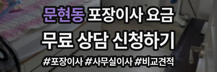 문현동 포장이사 요금