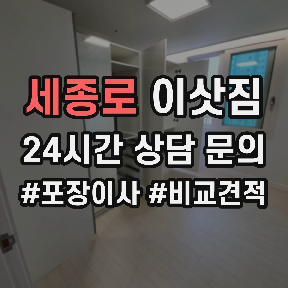 세종로 이삿짐
