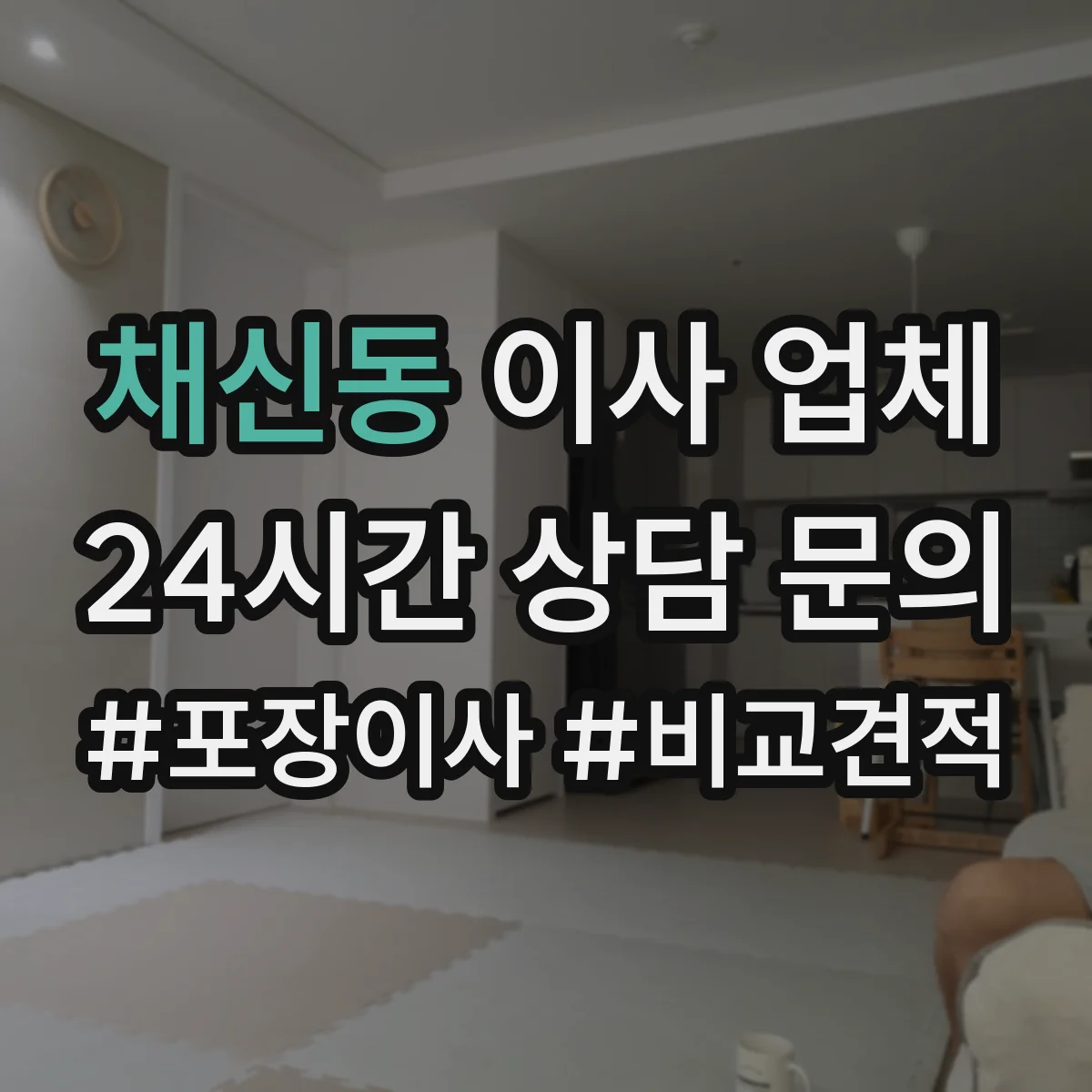 채신동 이사 업체