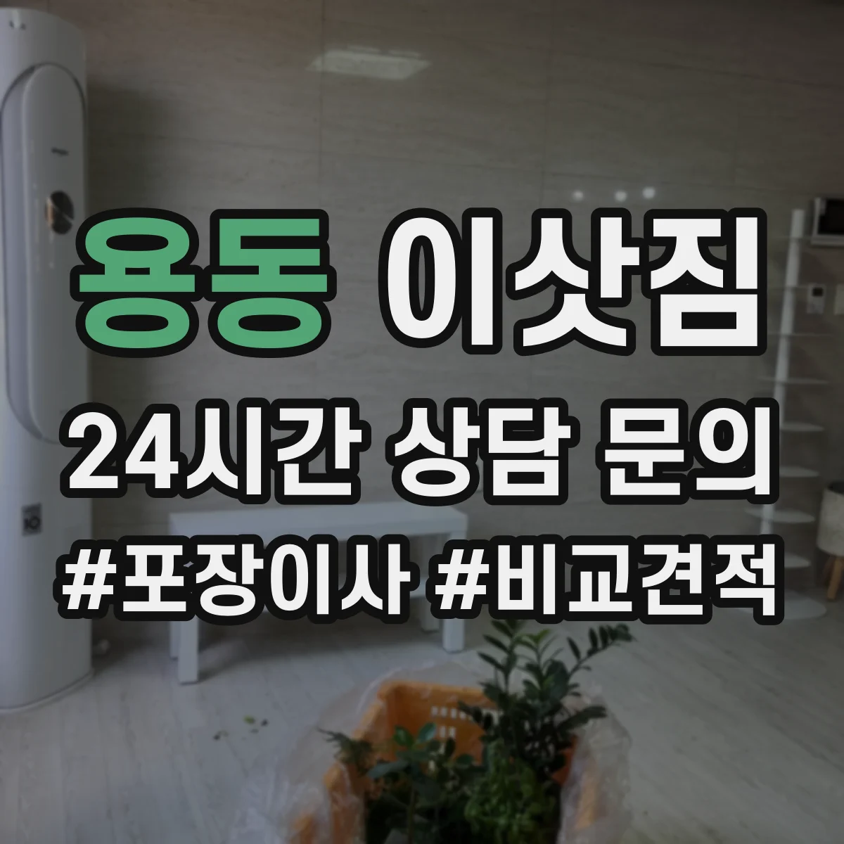 용동 이삿짐